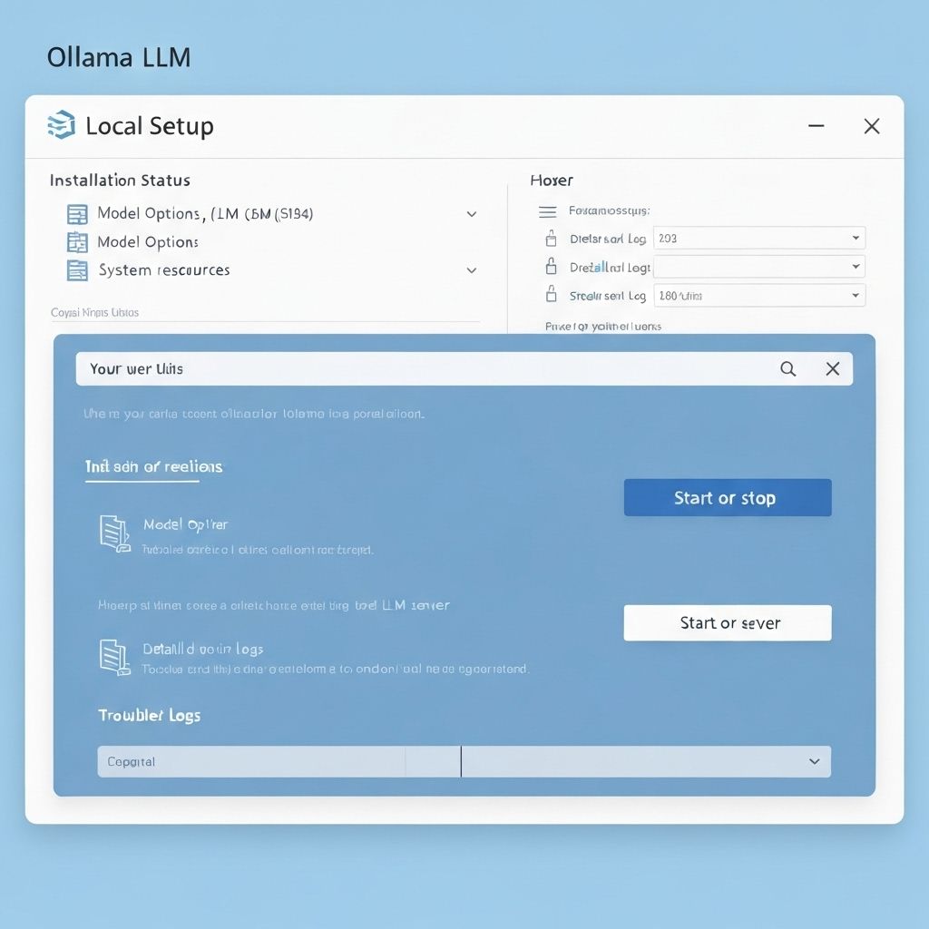 Run LLM models locally using OLLAMA